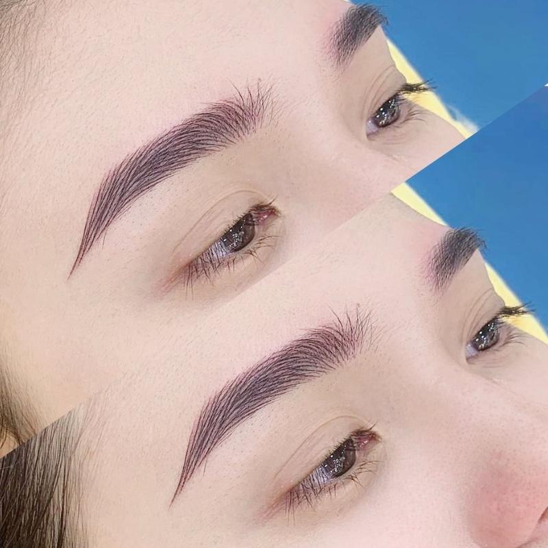 Điêu khắc chân mày có đau không phụ thuộc lớn vào tay nghề của kỹ thuật viên