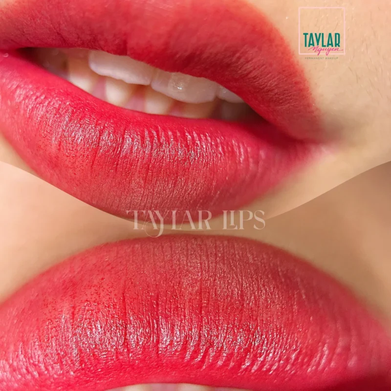 Tình trạng, nền môi hiện tại giá phun xăm môi