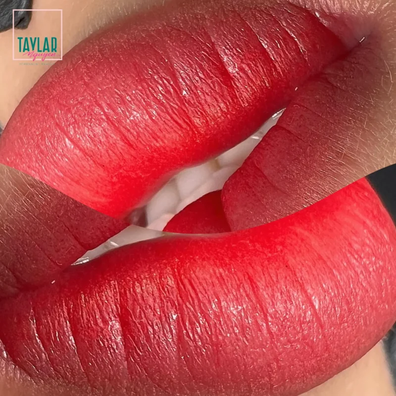 Người châu Á và châu Âu đều phù hợp với đôi môi đỏ Ruby