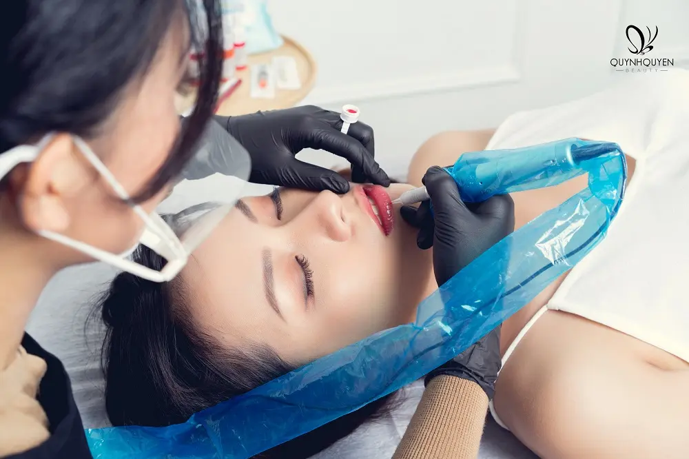 Phun xăm thẩm mỹ tại Hà Nội tại QuynhQuyen Beauty Center