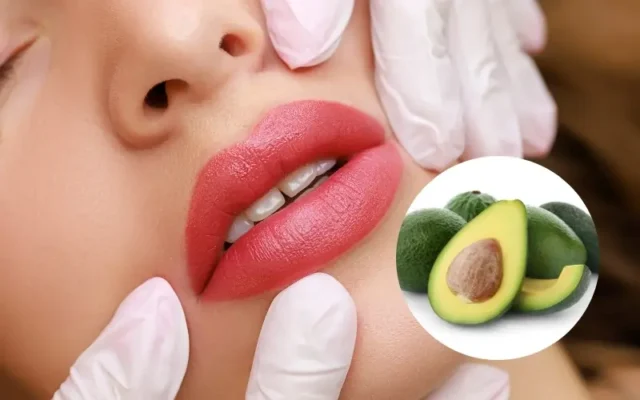 phun môi có ăn được bơ không