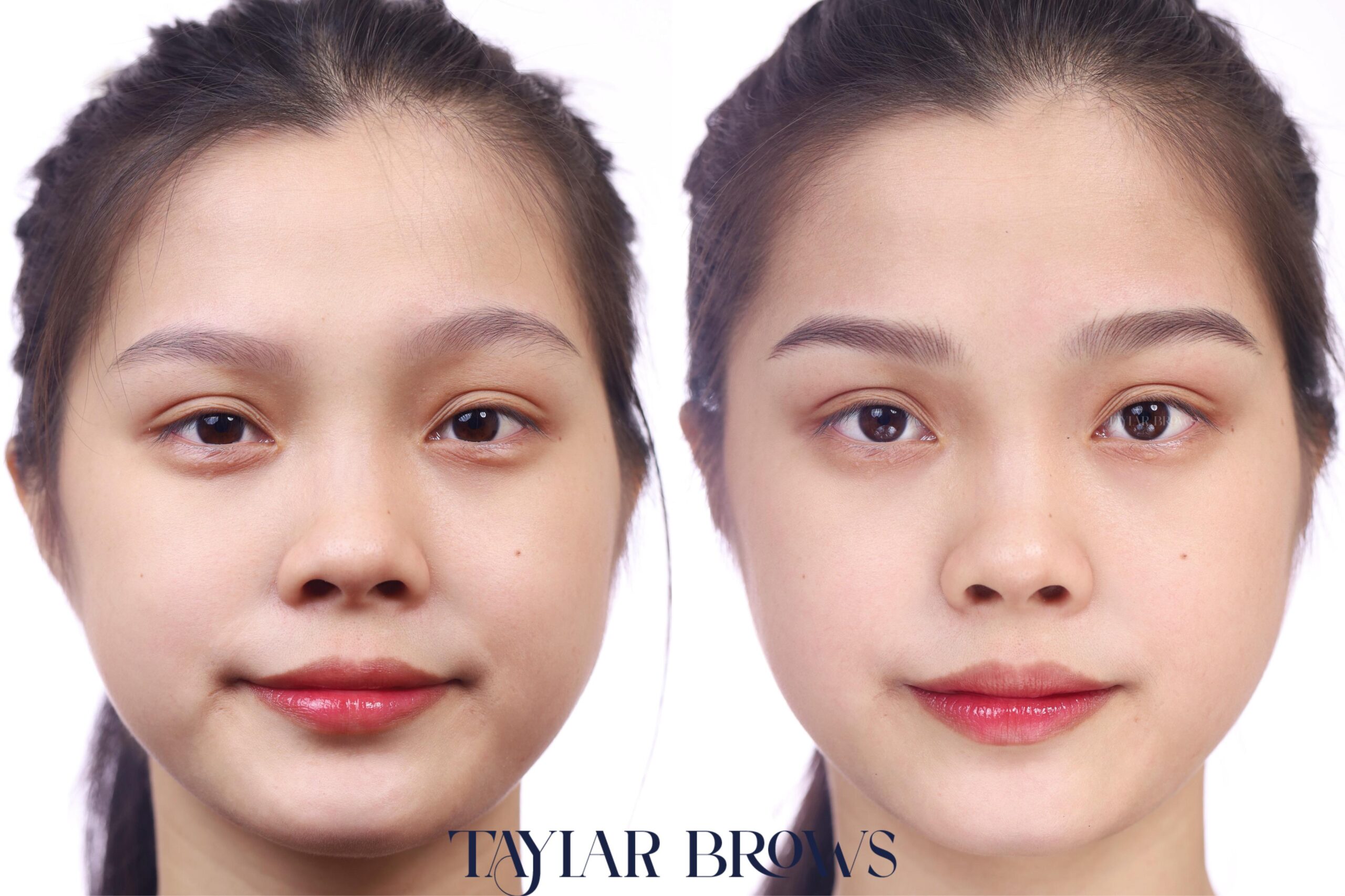 Điêu khắc chân mày sợi hairstroke không gây đau rát