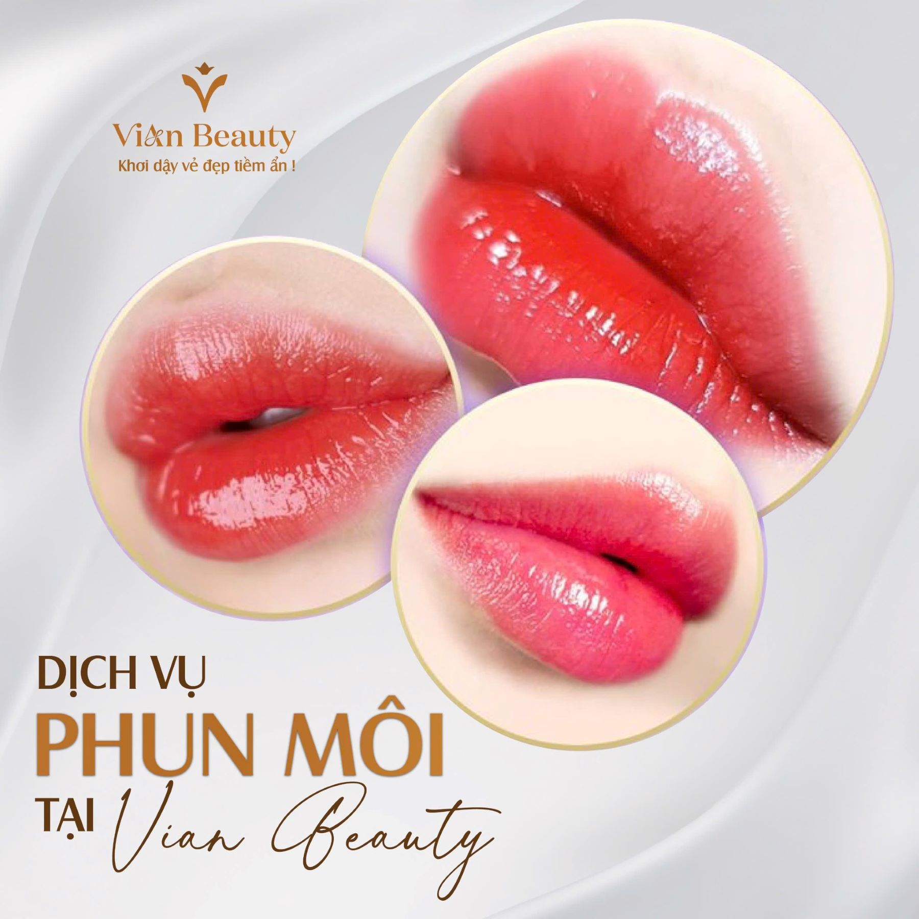 Thẩm mỹ viện Vian Beauty cung cấp dịch vụ phun xăm thẩm mỹ tại TPHCM
